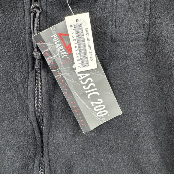 DCSP By NCED Overall Bibb Adult Medium Regular Short Black Fleece Polartec - Picture 5 of 11